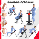 NNECW Foldable AB Workout Machine with 3 Adjustable Levels for Home Gym