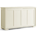 NNECW Freestanding Storage Cabinet with Sliding Door for Kitchen
