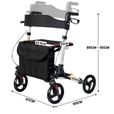 NNEDPE Folding Rollator Walker