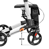 NNEDPE Folding Rollator Walker