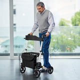 NNEDPE Folding Rollator Walker