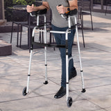NNEDPE Aluminium Forearm Walker