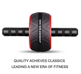 NNEOBA Roller Big Abdominal Wheel Roller Stretch Trainer with Mat