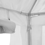 NNEDPE 3x3m Outdoor Party Wedding Event Gazebo Tent - White