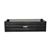 NNEDPE Garden Bed 120 x 60 x 30cm Galvanized Steel - Black