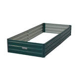 NNEDPE Garden Bed 210 x 90 x 30cm Galvanized Steel - Green
