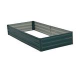 NNEDPE Garden Bed 210 x 90 x 30cm Galvanized Steel - Green