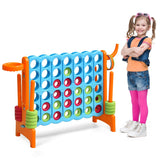 NNECW Jumbo 4-to-Score Giant Game Set for Kids-Orange