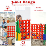 NNECW Jumbo 4-to-Score Giant Game Set for Kids-Green