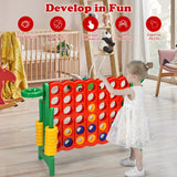 NNECW Jumbo 4-to-Score Giant Game Set for Kids-Green