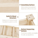 NNECW Large Planter Box Stand with 4 Legs for Plants Growing