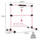 NNECW Freestanding Ballet Barre for Home