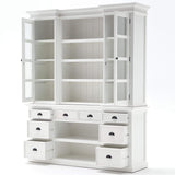 NNENVS Library Hutch with Basket Set