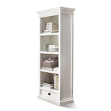 NNENVS Bookcase with 1 Drawer
