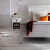 NNENVS Bedside Table with Shelves