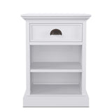 NNENVS Bedside Table with Shelves