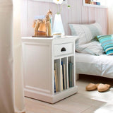 NNENVS Bedside Table with Dividers