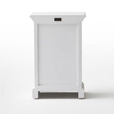 NNENVS Bedside Storage Unit with Basket