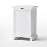 NNENVS Bedside Storage Unit with Basket