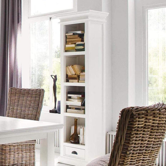 NNENVS Bookshelf with Drawer