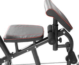 NNEDPE Multi Station Home Gym with 68kg Weights Preacher Curl Pad