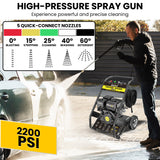 NNEDPE LT-12A 7HP 2200PSI Petrol Engine High Pressure Washer 7.5LPM