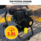 NNEDPE LT-712 7HP 2200PSI Petrol Engine High Pressure Washer 7.5LPM