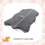NNECW Orthopedic Dog Bed with Memory Foam Support for Pet-Grey