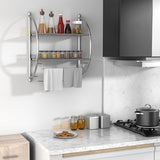 NNECW 2-Tier Wall Mount Towel Storage Rack for Bathroom