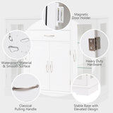 NNECW Buffet Sideboard with 2 Drawers &amp; 3 Cabinets for Kitchen &amp; Living Room-White