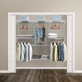 NNECW Custom Closet Organizer System with Shelves for Bedroom