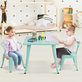 NNECW Kid’s Table and Chair Set with Adjustable Foot Pads