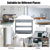 NNECW Console Table with Drawer and 2 Shelves for Living Room/Entrance-Grey