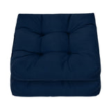 NNECW 2 Pieces 53 x 53CM Patio Chair Seat Cushions for Indoor and Outdoor-Navy