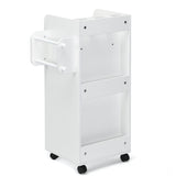 NNECW Craft Storage Cart with Mobile Drawers Shelves for Living Room