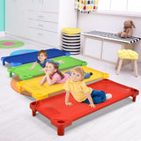NNECW Kids Stackable Daycare Cot with Easy Lift Corners