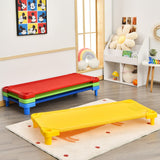 NNECW Kids Stackable Daycare Cot with Easy Lift Corners