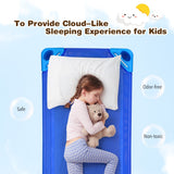 NNECW Kids Stackable Daycare Cot with Easy Lift Corners