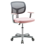 NNECW Kids Study Chair and Desk Set with Adjustable Height-Pink-Chair