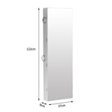 Levede Mirror Jewellery Cabinet Jewelry-1917016723299635202