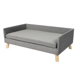 PaWz Pet Sofa Bed Dog Warm Soft Lounge Grey-1910112468617793536
