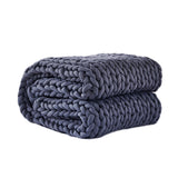 Dreamz Knitted Weighted Blanket Chunky Dark Grey Queen 9KG-1910113227602268160
