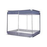 Dreamz Mosquito Bed Nets Foldable Canopy Square Blue-1910112871434555392