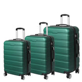 Slimbridge 3PC Luggage sets Suitcase Green-1919892861218852864