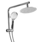Shower Head High Pressure Set Rain Round Silver-1910113243528040448