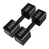 Centra A Pair 2.8KG-10KG Dumbbells Black-1937319780113584128