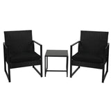Levede 3 Pcs Outdoor Furniture Set Chair-1919892871520063488