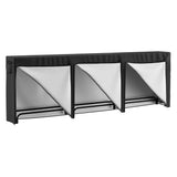 Moyasu Outdoor Firewood Rack Storage with Cover-1937319819506487296