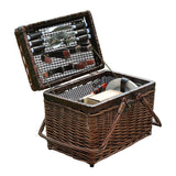 4 Person Picnic Basket Set Outdoor Baskets-1910113179455852544