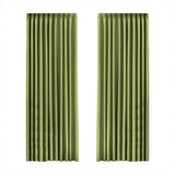 Marlow 2XBlockout Curtains Chenille 132x250 Green-1910113279678746624